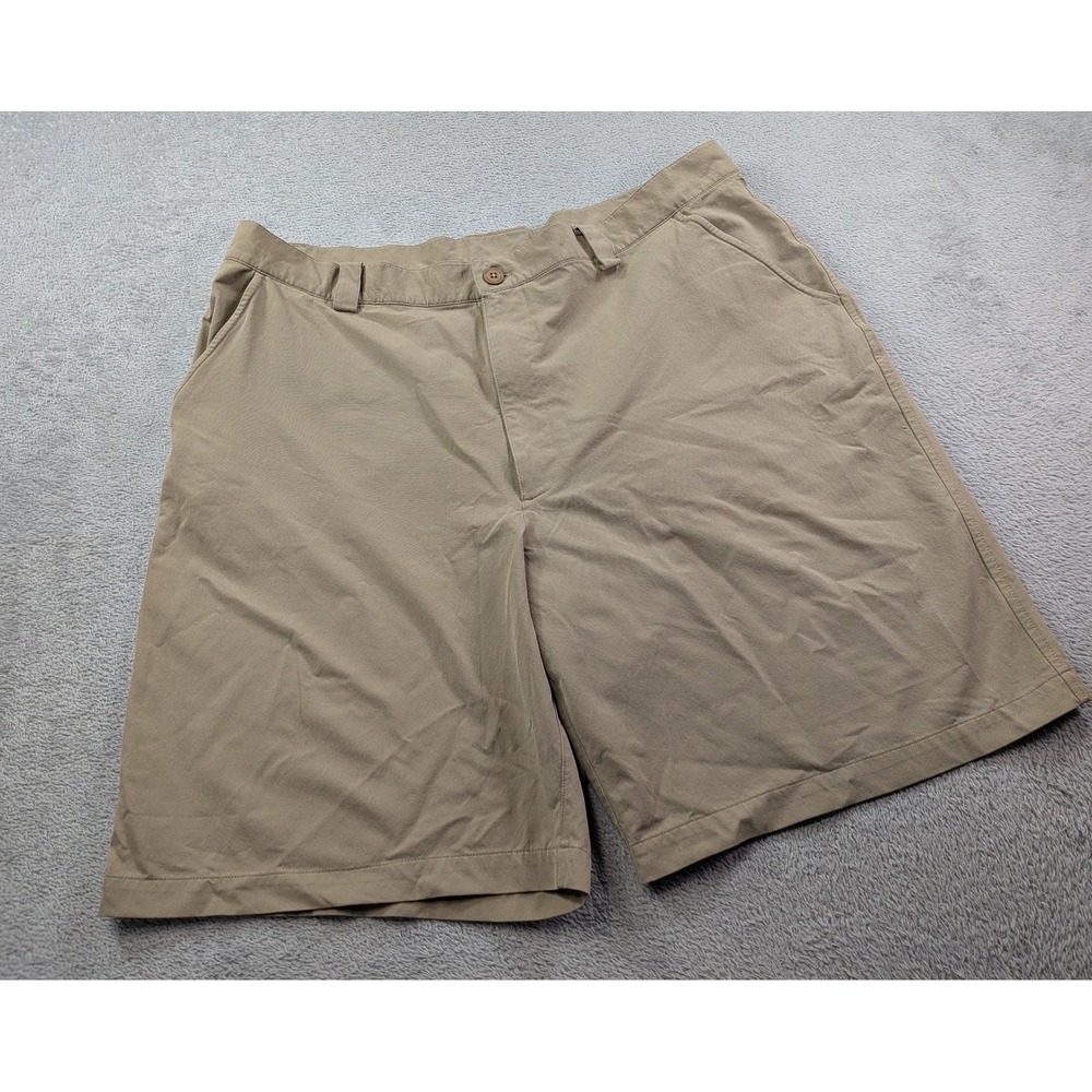 Under Armour Mens Performance Golf Shorts Khaki Tan Size 40R 205381 Stretch